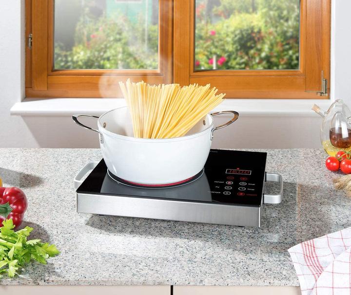 Immagine prodotto Rosenstein & Söhne Piano di cottura in vetroceramica con calore a infrarossi e pannello di controllo a sfioramento