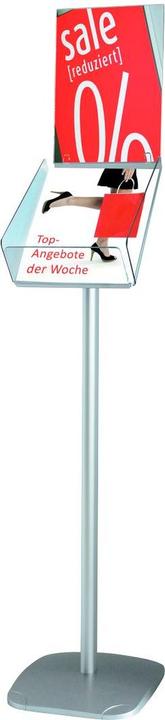 Produktbild Update Displays Infoständer Take it Plus silber DIN A4 (A4)