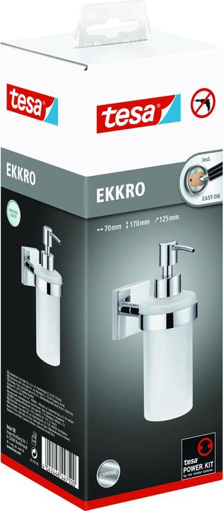 Produktbild tesa EKKRO Seifenspender inkl. Klebelösung ohne Bohren