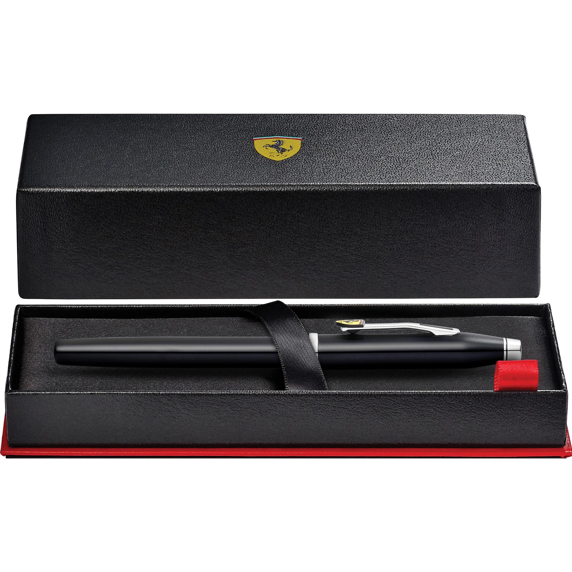 Thumbnail - Cross, Schreibstifte, Füllhalter Century II Scuderia Ferrari Schwarz-Lack F Geschenkbox (Schwarz, 1 x)