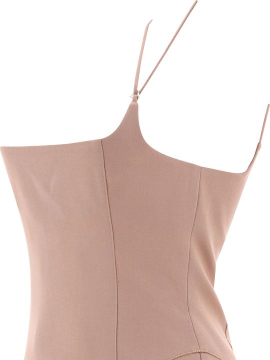 Actual product image The Attico Gabardine midi dress (40)