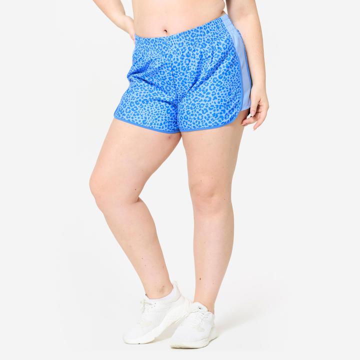 Produktbild Domyos Shorts kurz leicht - dunkelblau/hellblau (XS)