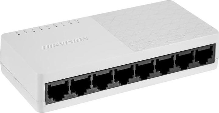Actual product image Hikvision DS-3E0508D-O unmanaged switch (8 ports)