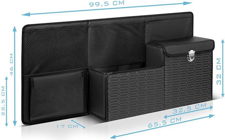 Produktbild Stahlwerk Kofferraum-Organizer To-995 St Auto-Organizer Verschiedene Fächer