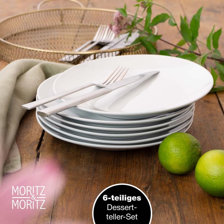 Produktbild Moritz & Moritz BASIC Dessertteller Set 6 - teilig (6x, 20.50 cm)