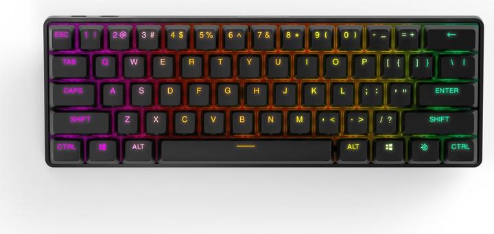 Produktbild SteelSeries Apex Pro Mini (US, Kabelgebunden, Kabellos)