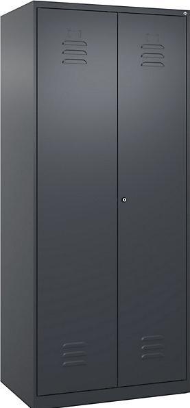 Actual product image C+P Black and white locker Classic PLUS (80 cm, 185 cm)