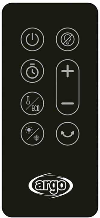 Produktbild Argo Digitaler Keramik-Heizlüfter mit Befeuchtung und LED Licht (2000 W)