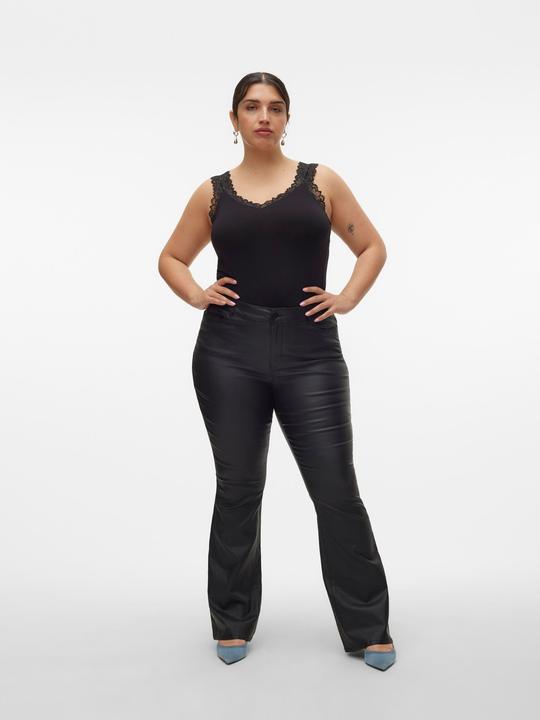 Actual product image Vero Moda VMSIGA Coated Skinny High Waist Jeans (W54/L32)