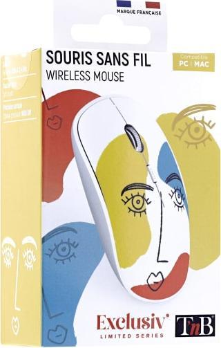 Image du produit T'nB Souris Sans Fil Exclusiv' Art (Blanc) (Sans fil)