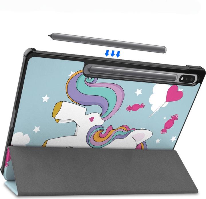 Produktbild Cover-Discount Galaxy Tab S10+ Plus - Tri-fold Smart Case Motiv (Galaxy Tab S10+)