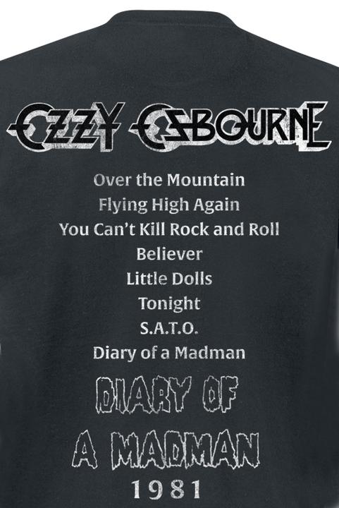 Produktbild Ozzy Osbourne Diary Tribute (S)