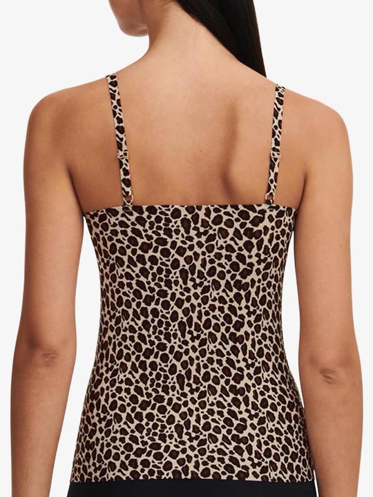 Actual product image Chantelle Top loungewear "Softstretch" beige small patterned (L, M)