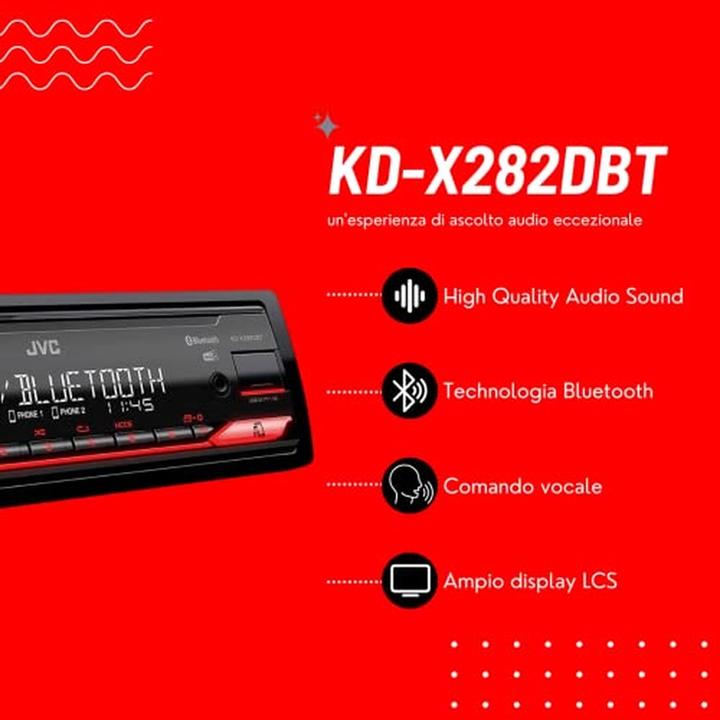 Image du produit JVC KD-X282DBT (Voiture Android)