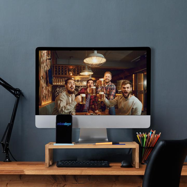 Image du produit Relaxdays Support de moniteur