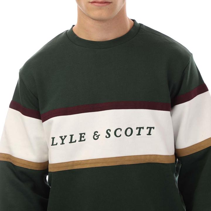 Immagine prodotto Lyle and Scott Volley Felpa Strisce Uomo (M)