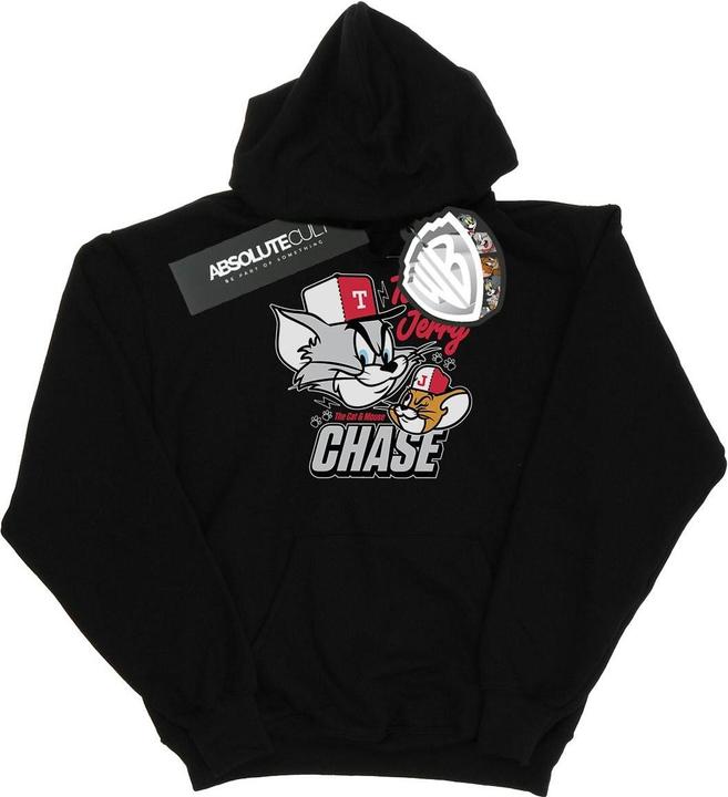Immagine prodotto Tom & Jerry Cat & Mouse Chase Felpa con Cappuccio Uomo (XL)