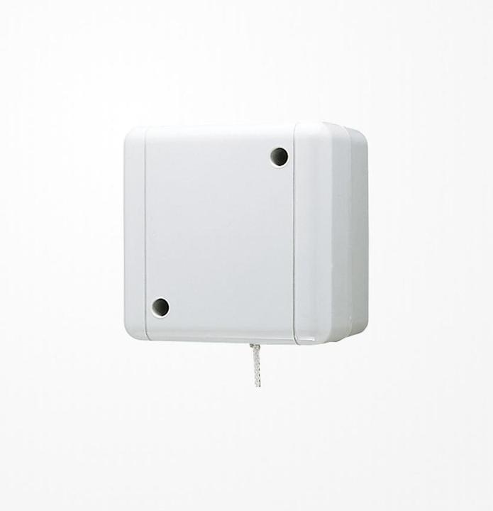 Produktbild JUNG Zugschalter gr glz WG 800 Zugschnur AP 806ZW