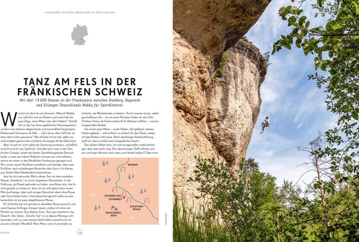 Image du produit Bildband Legendäre Outdoorabenteuer in Deutschland (Allemand, 2023)