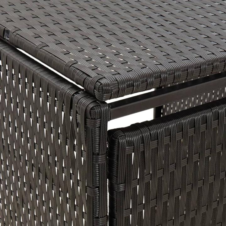 Produktbild vidaXL Mülltonnenbox für 4 Tonnen