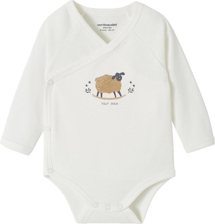 Produktbild Vertbaudet 5er-Pack Baby Wickelbodys aus Bio-Baumwolle (50)
