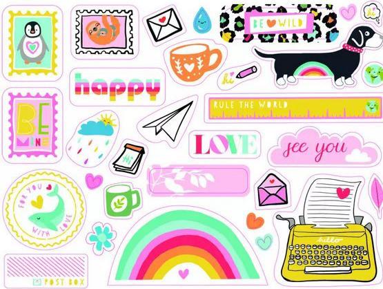 Produktbild Briefpapier-Set A5 Lovely Planet (1 Stk.)