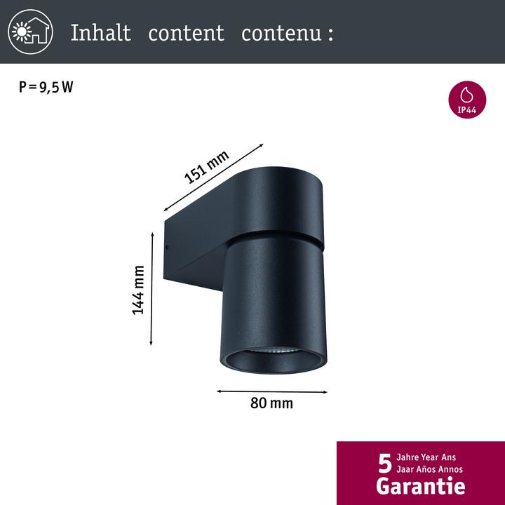 Image du produit Paulmann Kimu (500 lm, IP44)
