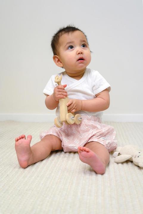 Produktbild Lodger Shorts Bloomer Tribe Muslin Tan Gr. 68 (68)