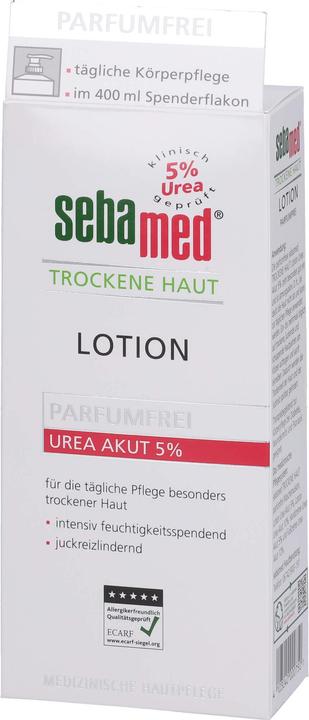 Produktbild Sebamed Trockene Haut Parfumfrei Lotion Urea 10%, 400 ml Lotion (Körperlotion, 400 ml)