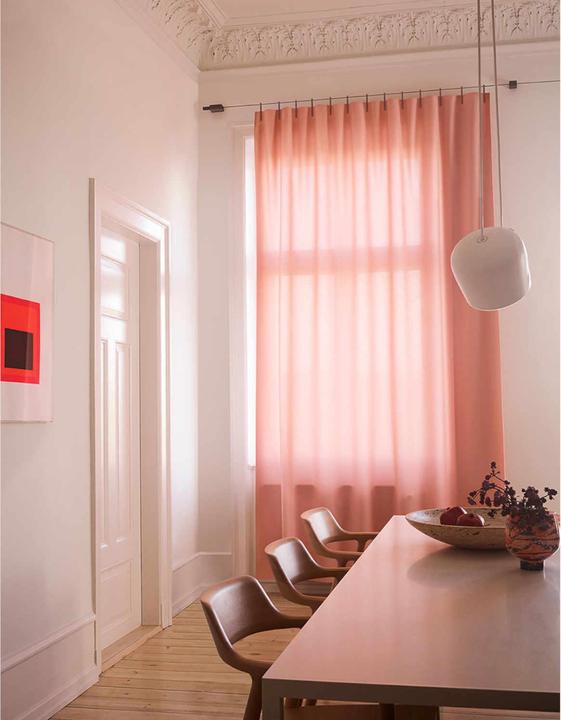 Actual product image Kvadrat Ready Made Curtain 20pcs Set Clips