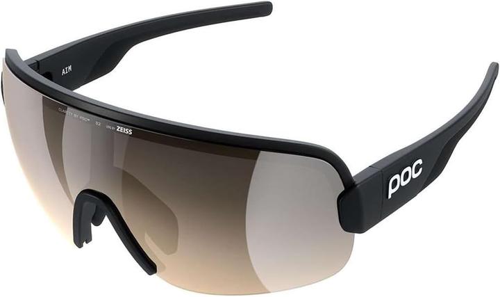 Poc Okulary rowerowe Aim czarny (Uranium Black, Clarity Trail, Partly Sunny Silver)
