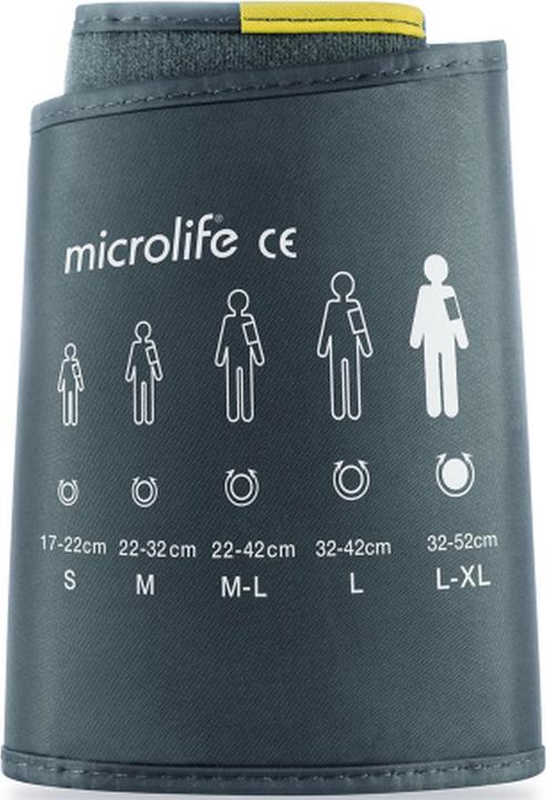 Produktbild Microlife Manschette Oberarm L-XL 32-52cm anthrazit