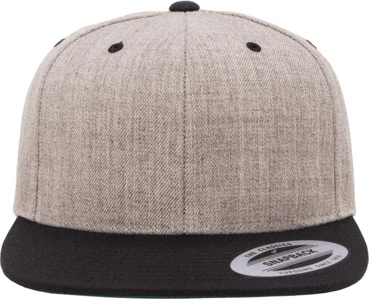 Grau meliert, Schwarz