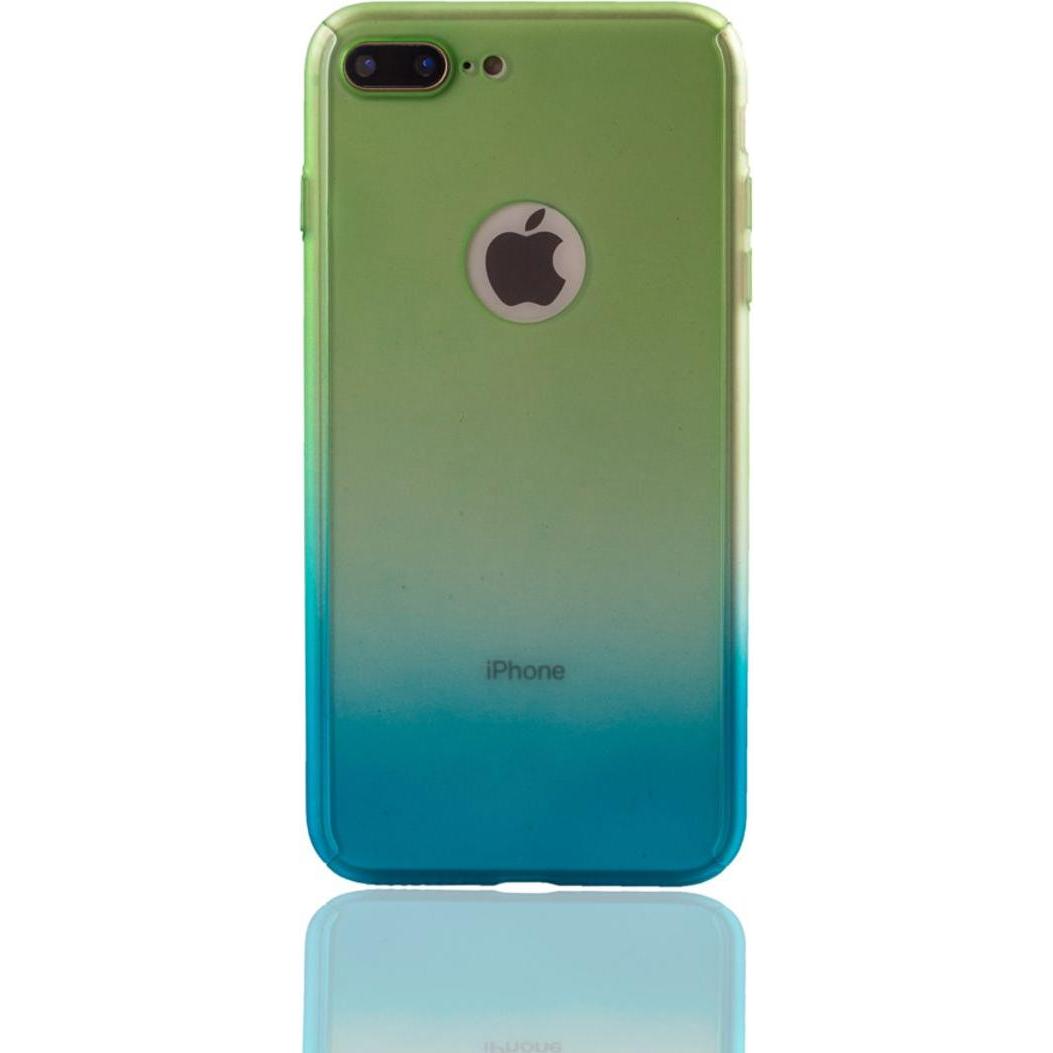 Thumbnail - König Design Schutz Handy Hülle für Apple iPhone 7 Full Case Cover Displayschutz Bumper Blau (Apple iPhone 7), Smartphon...