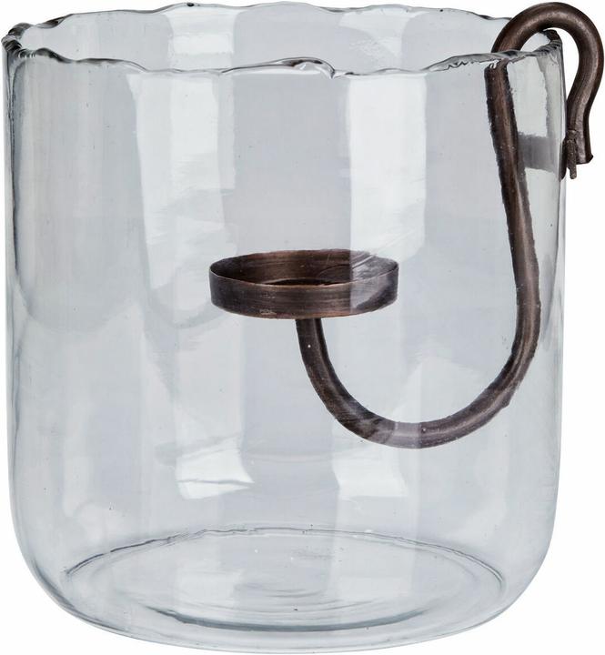 Loberon Windlicht Vermand klar/braun (1x)