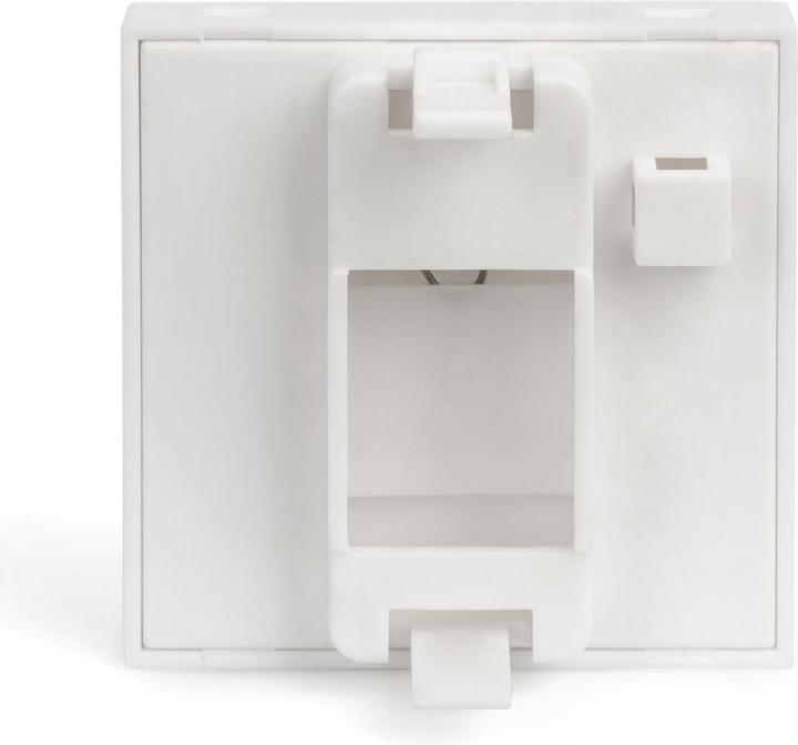 Produktbild Digitus 45x45 mm 1-Port Blende mit transparentem Beschriftungsfeld für DN-93802-5 Inhalt 1x Blende RAL 9003