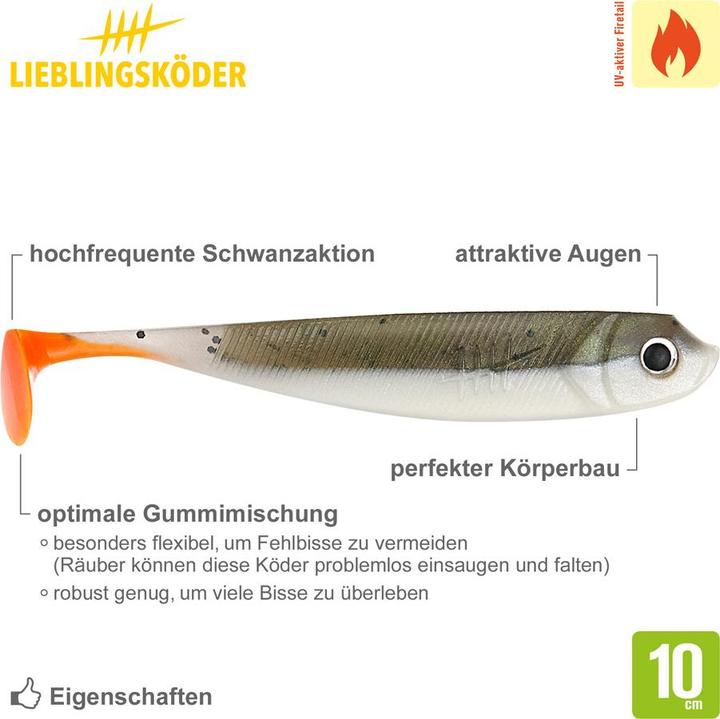 Produktbild Lieblingsköder Actionpack Captain (10 cm)