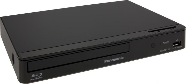 Productafbeelding Panasonic Dmp-Bdt167 (1 GB, Blu-Ray Speler, DVD-speler)