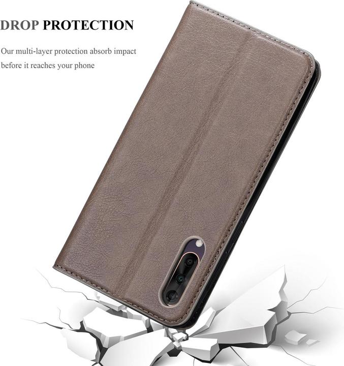Actual product image Cadorabo Book Invisible Magnet Cover (Wiko View 4)