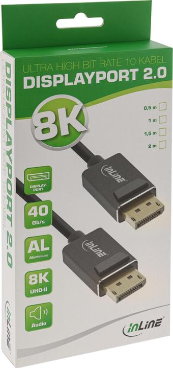 Produktbild InLine Kabel DisplayPort - DisplayPort 3m schwarz (15403P) (3 m)