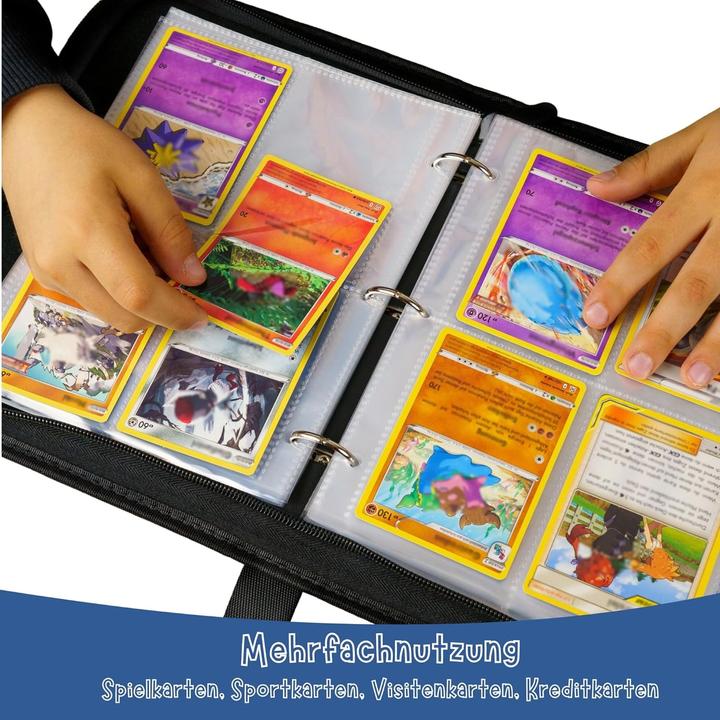 Actual product image Cbx Pokemon scrapbook, collector's folder, storage bag for 400 cards