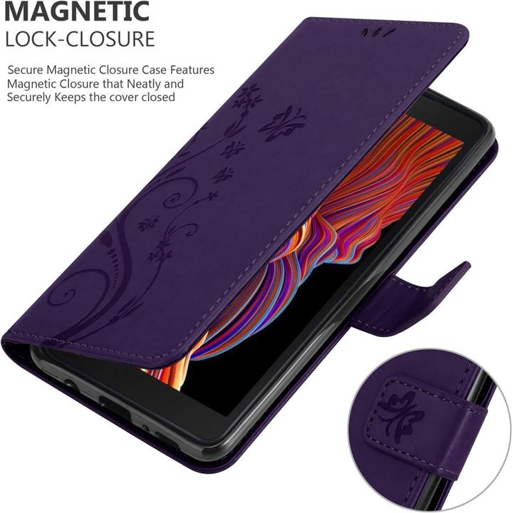 Produktbild Cadorabo Flower Book Hülle (Samsung Galaxy Xcover 5)