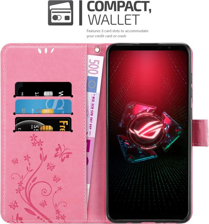 Immagine prodotto Cadorabo Custodia Flower Book (Asus ROG Phone 5)