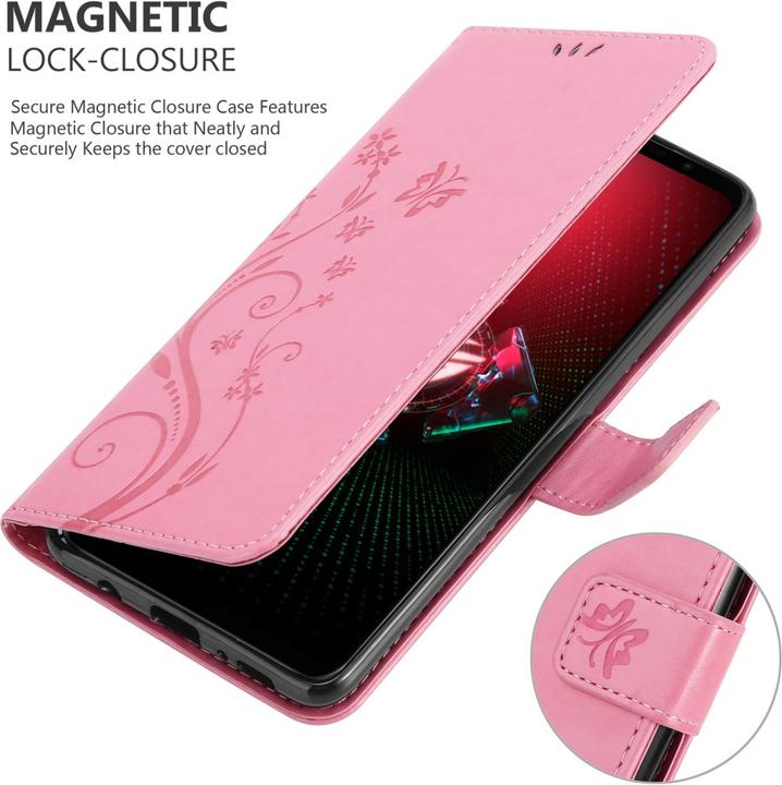 Immagine prodotto Cadorabo Custodia Flower Book (Asus ROG Phone 5)