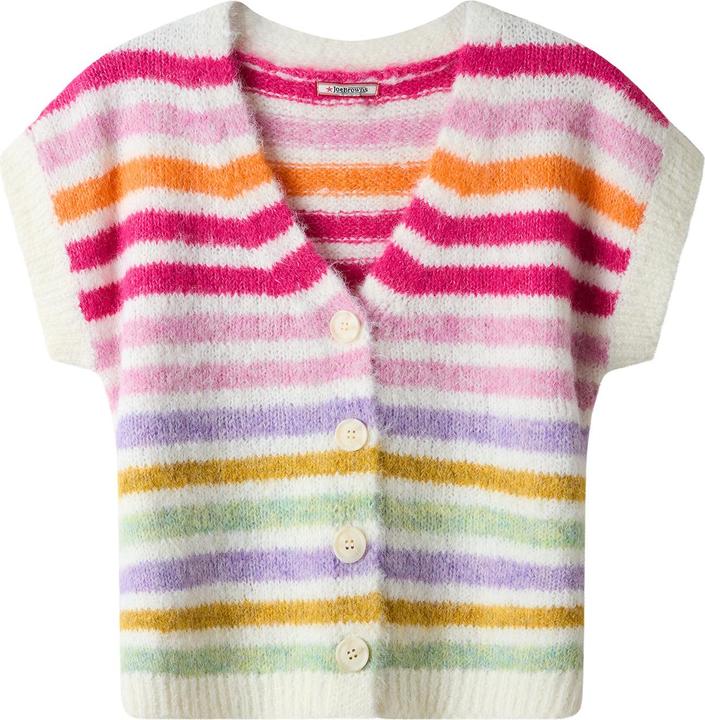 Produktbild Joe Browns Stripe V Neck Sleeveless Cardigan (44)