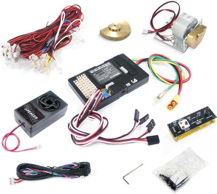 G.T. Power Multifunktionsmodul Euro LKW mit LED Beleuchtung und Sound