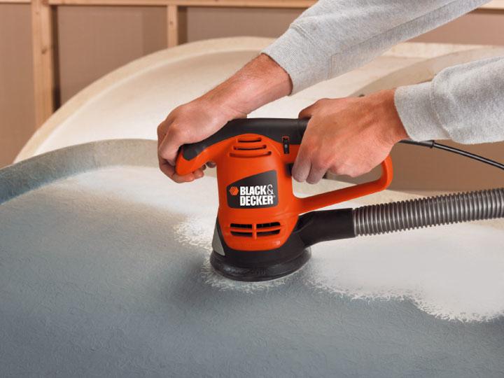 Productafbeelding Black & Decker Excentrische schuurmachine KA191EK (Excentrische schuurmachine, 480 W)