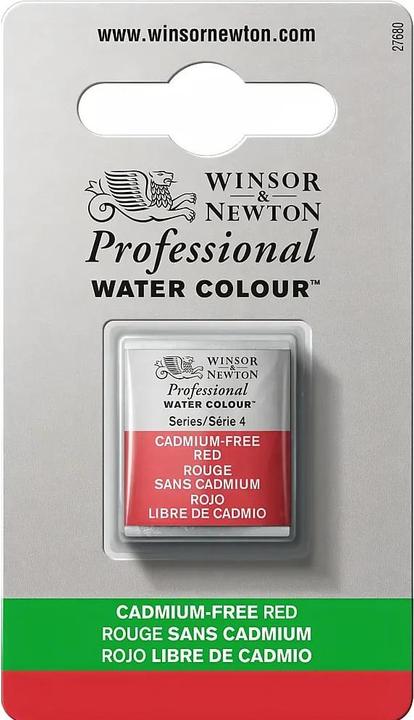 Immagine prodotto Winsor & Newton Watercolour proff. 1/2 pan cadminum-free, red