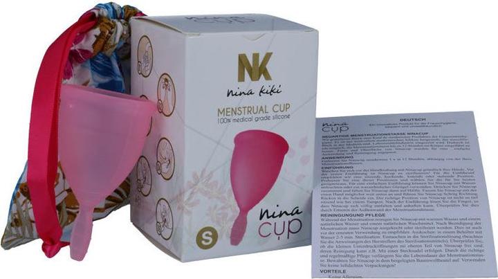 Immagine prodotto Nina Kiki Coppetta Mestruale Nina Cup Taglia Rosa (S)