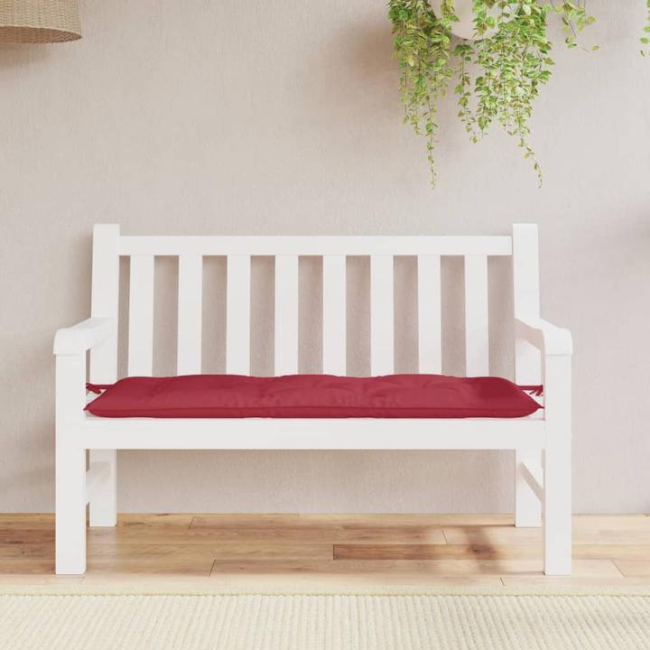 Actual product image vidaXL Garden bench cushion O x ford fabric (120 x 50 x 7 cm)